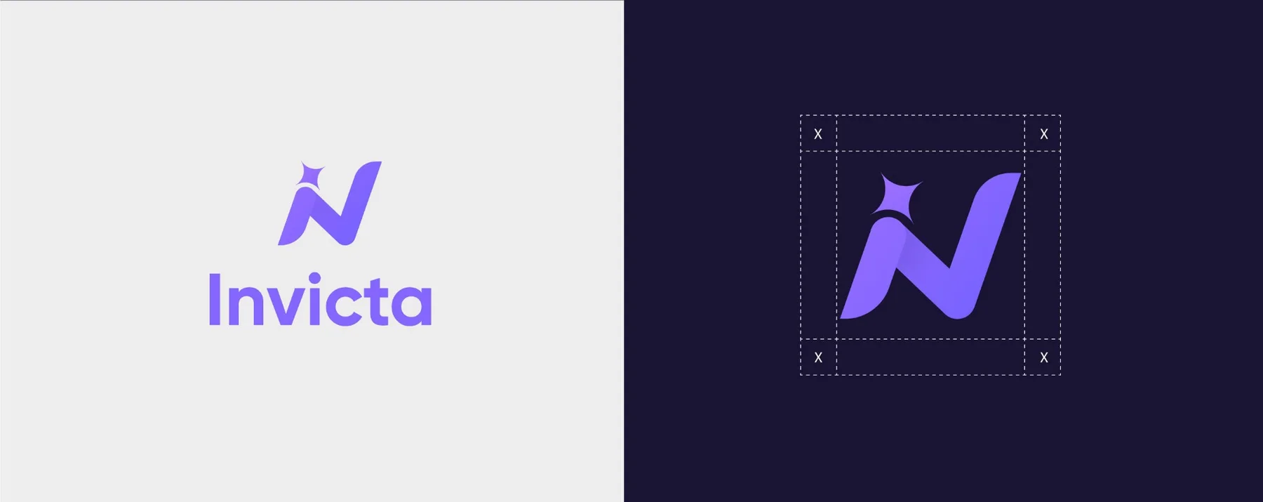 Invicta logo and clear space rules
