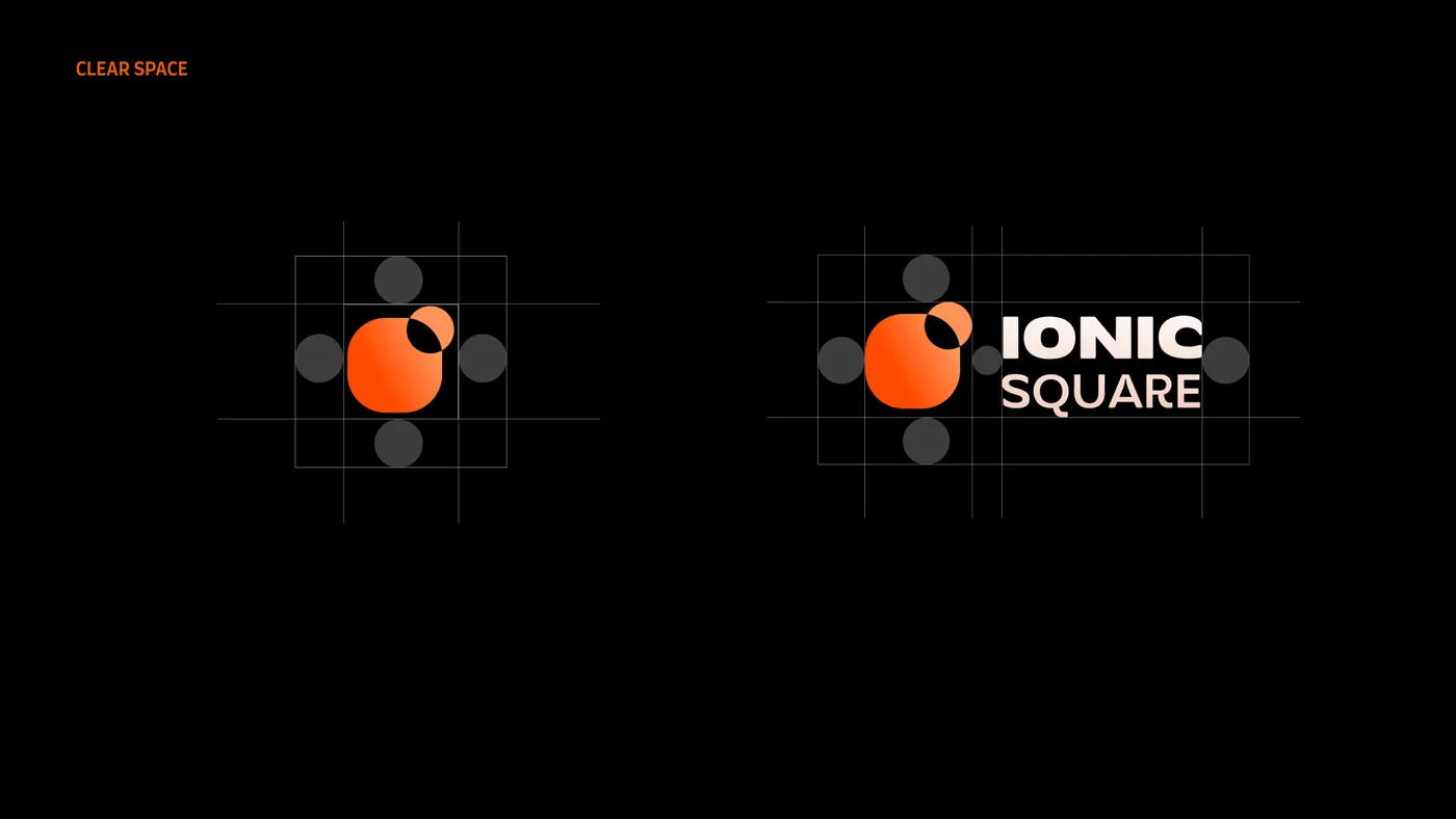 Ionic Square clear space rules