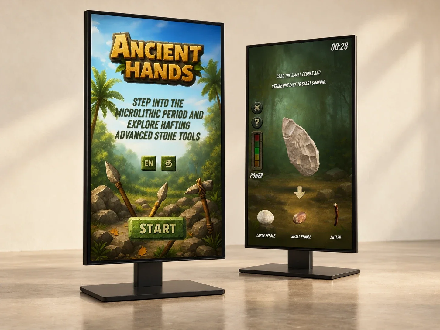 Stone Tool Maker: Ancient Hands